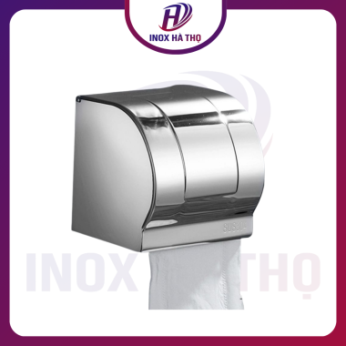 Hộp Rút Giấy Vệ Sinh (Kính) Inox 304 Cao Cấp - Mã RG:116