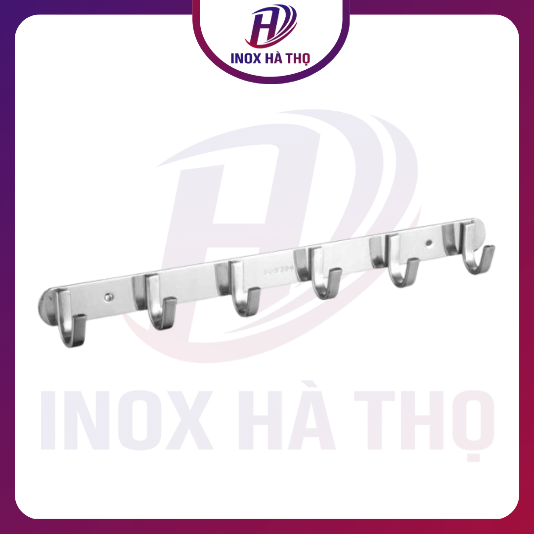 Móc Treo Quần Áo - Móc Dẹp Inox 304 Cao Cấp